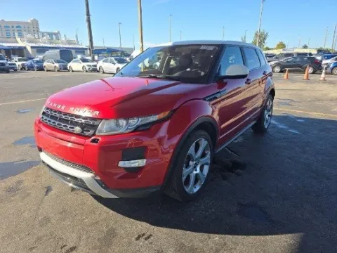 Red 2015 Land Rover Range Rover Evoque Dynamic for sale in Plano, TX