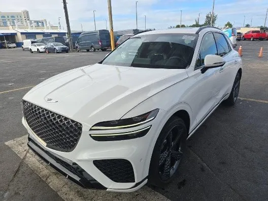 White 2022 Genesis GV70 3.5T Sport for sale in Plano, TX