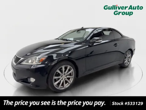 Black 2015 Lexus IS 250 C for sale in Plano, TX
