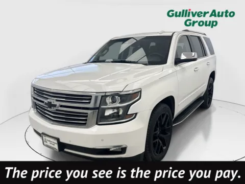 White 2017 Chevrolet Tahoe Premier for sale in Plano, TX