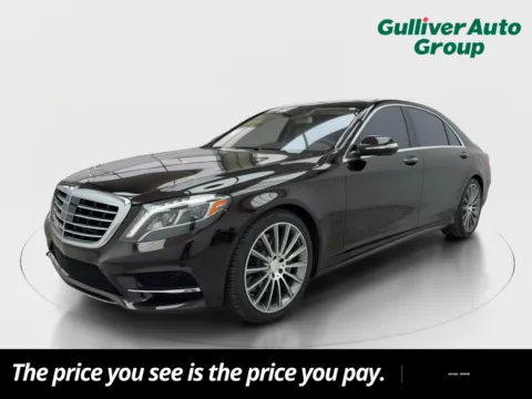 Black 2015 Mercedes-Benz S-Class S 550 for sale in Plano, TX