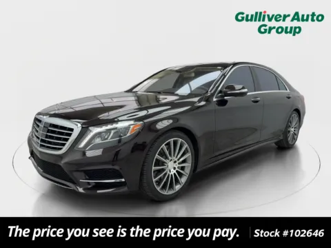 Black 2015 Mercedes-Benz S-Class S 550 for sale in Plano, TX