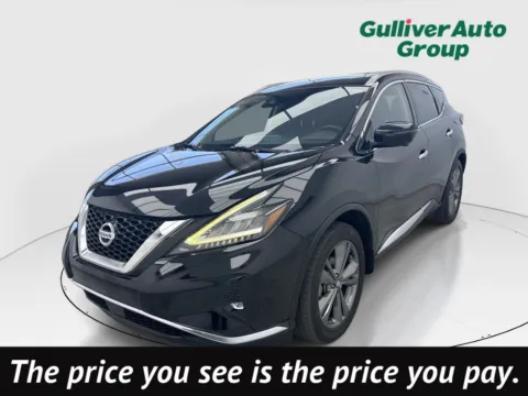 Black 2020 Nissan Murano Platinum for sale in Plano, TX