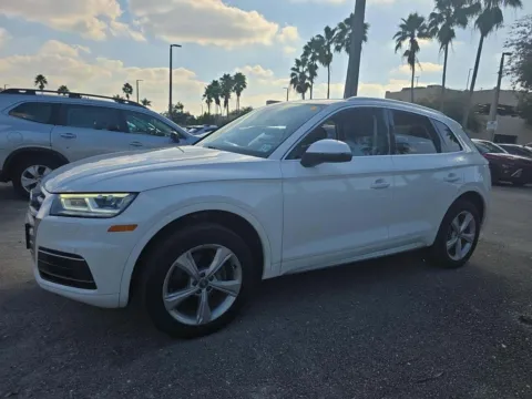 White 2020 Audi Q5 45 Premium Plus for sale in Plano, TX