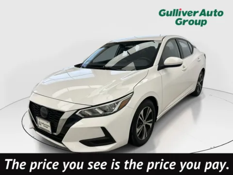White 2023 Nissan Sentra SV for sale in Plano, TX