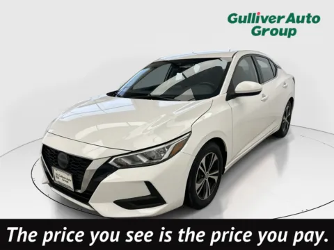 White 2023 Nissan Sentra SV for sale in Plano, TX