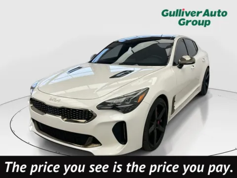 White 2022 Kia Stinger GT1 for sale in Plano, TX