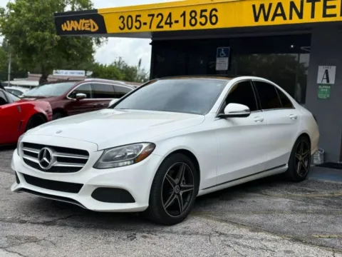 White 2018 Mercedes-Benz C-Class C 300 for sale in Plano, TX