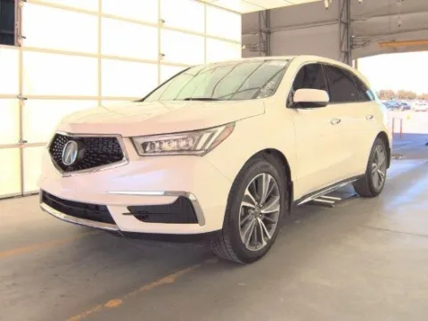 White 2019 Acura MDX 3.5L Technology Package for sale in Plano, TX