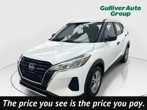 White 2022 Nissan Kicks S for sale in Plano, TX