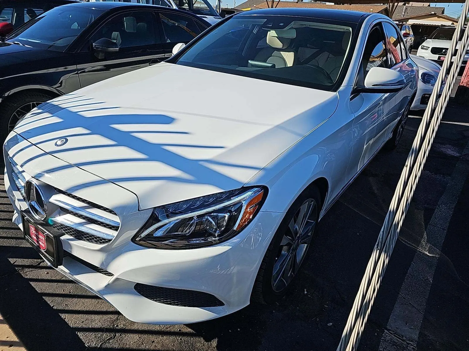 White 2017 Mercedes-Benz C-Class C 300 for sale in Plano, TX
