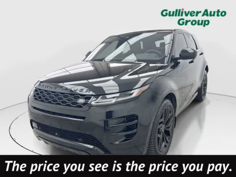 Black 2023 Land Rover Range Rover Evoque Dynamic for sale in Plano, TX