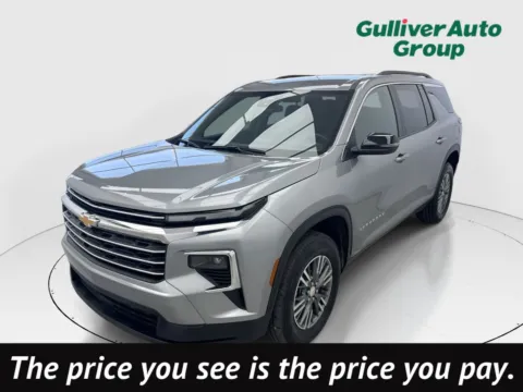 Gray 2025 Chevrolet Traverse LT for sale in Plano, TX