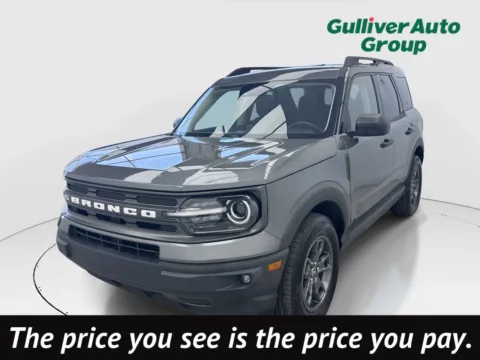 Gray 2021 Ford Bronco Sport Big Bend for sale in Plano, TX