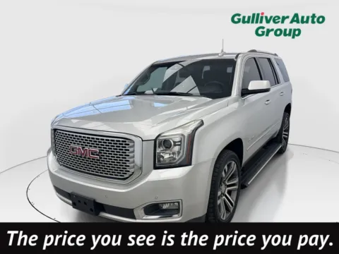 Silver 2017 GMC Yukon Denali for sale in Plano, TX