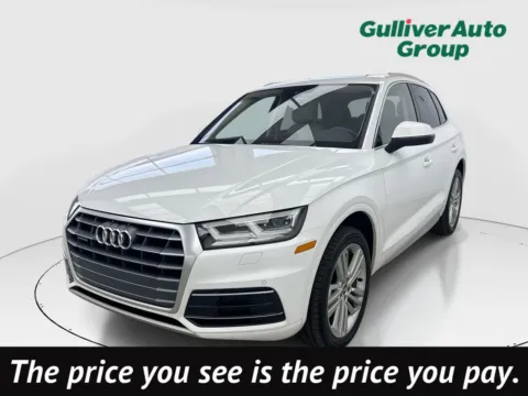 White 2018 Audi Q5 2.0T Premium Plus for sale in Plano, TX
