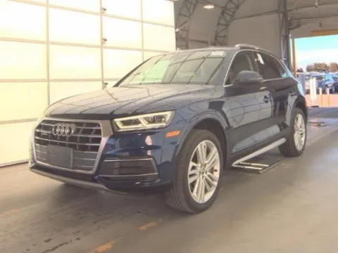 Blue 2018 Audi Q5 2.0T Premium Plus for sale in Plano, TX