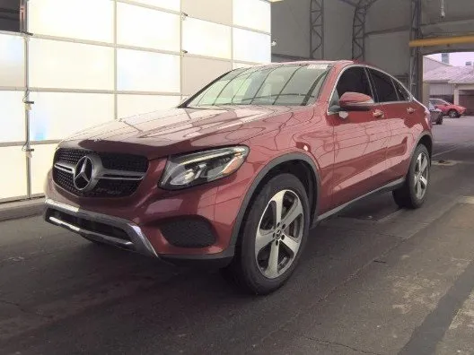 Red 2019 Mercedes-Benz GLC 300 Coupe for sale in Plano, TX