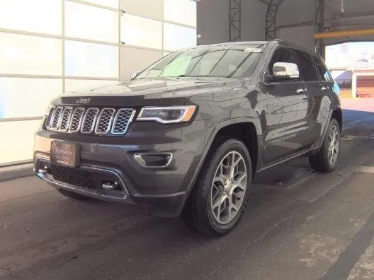 Gray 2020 Jeep Grand Cherokee Overland for sale in Plano, TX