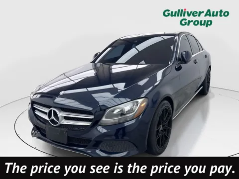 Blue 2016 Mercedes-Benz C-Class C 300 for sale in Plano, TX