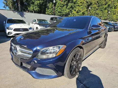 Blue 2016 Mercedes-Benz C-Class C 300 for sale in Plano, TX