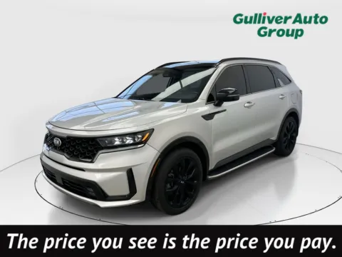 Silver 2021 Kia Sorento SX for sale in Plano, TX