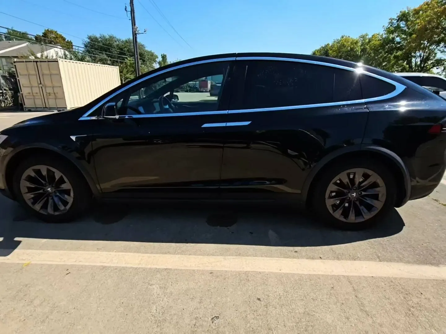 Black 2018 Tesla Model X 75D for sale in Plano, TX