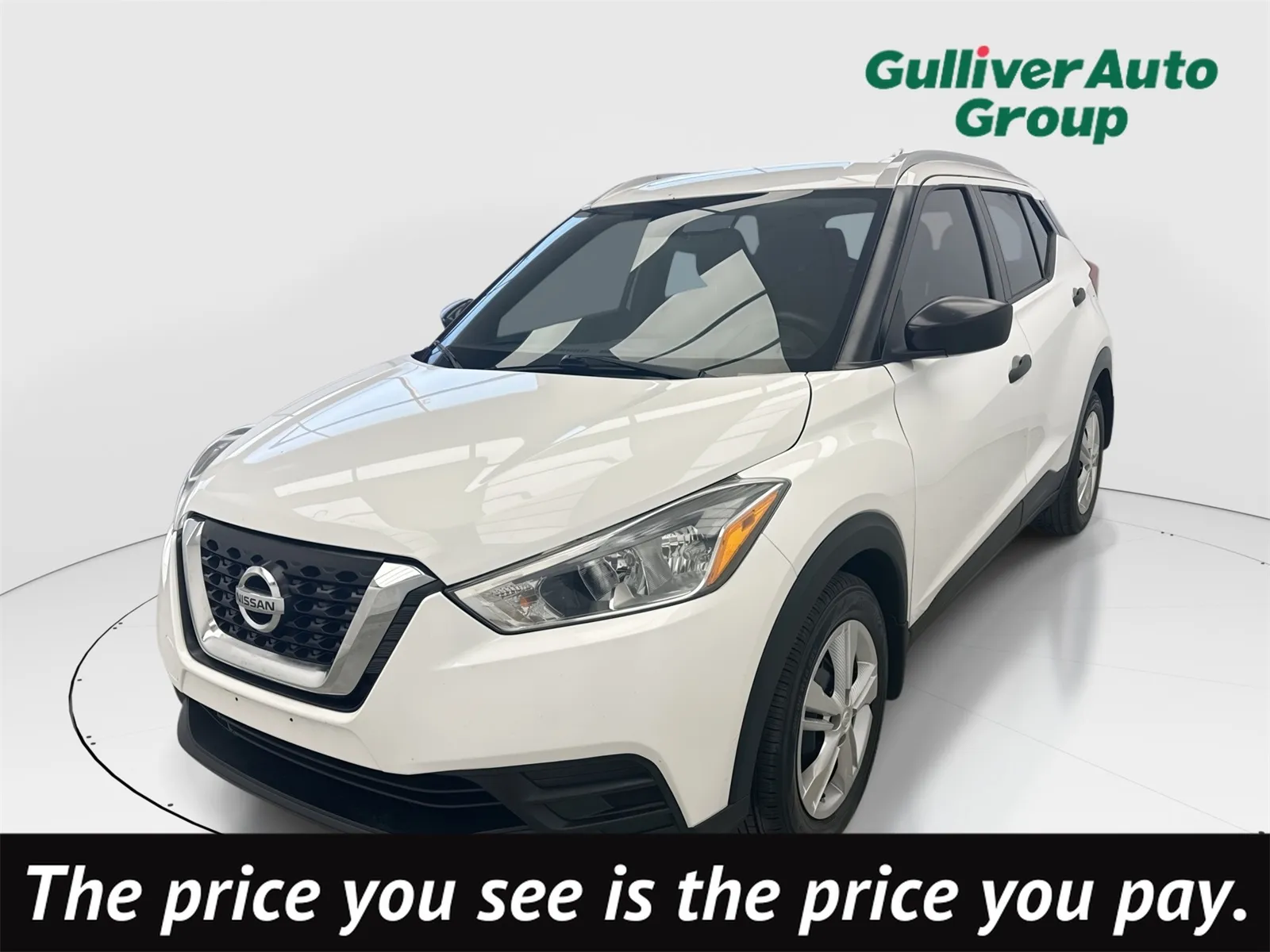 White 2019 Nissan Kicks S for sale in Plano, TX