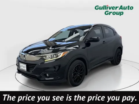 Black 2019 Honda HR-V EX-L for sale in Plano, TX
