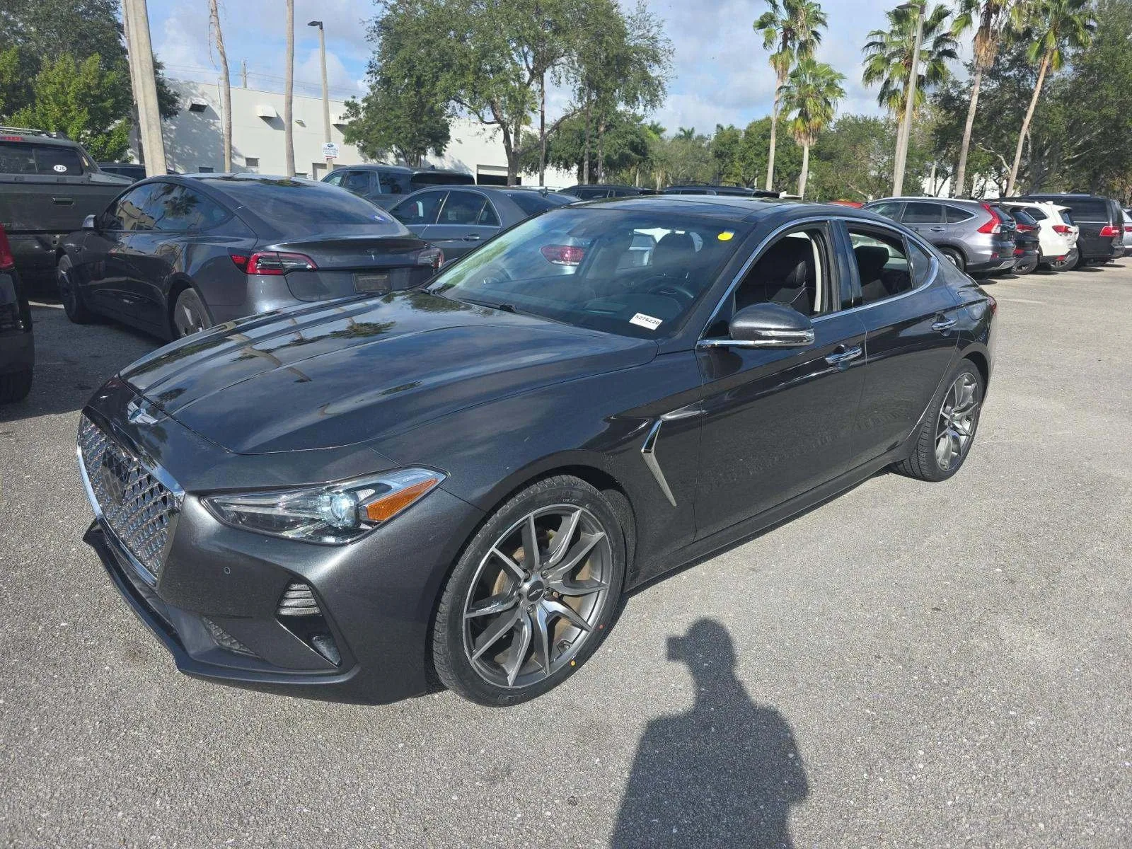 Gray 2021 Genesis G70 2.0T for sale in Plano, TX