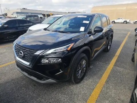 Black 2023 Nissan Rogue S for sale in Plano, TX
