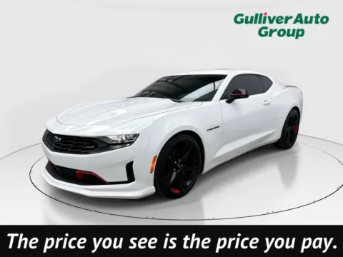 White 2022 Chevrolet Camaro 1LT for sale in Plano, TX