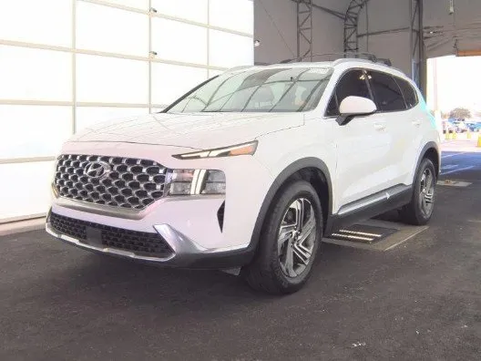 White 2022 Hyundai Santa Fe SEL for sale in Plano, TX