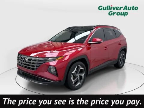 Red 2023 Hyundai Tucson Limited for sale in Plano, TX