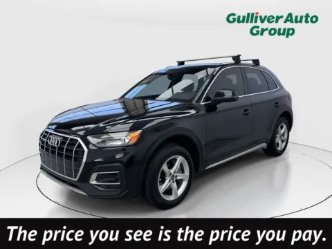 Black 2021 Audi Q5 45 Premium for sale in Plano, TX