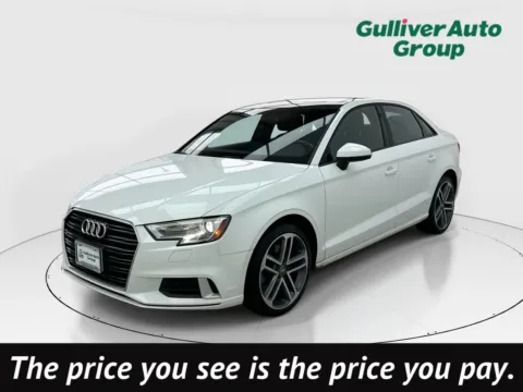 White 2017 Audi A3 2.0T Premium for sale in Plano, TX