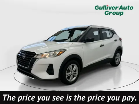 White 2022 Nissan Kicks S for sale in Plano, TX