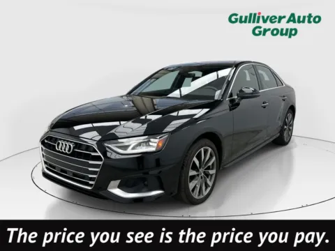 Black 2020 Audi A4 40 Premium for sale in Plano, TX