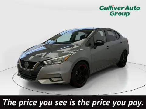 Gray 2020 Nissan Versa 1.6 SR for sale in Plano, TX
