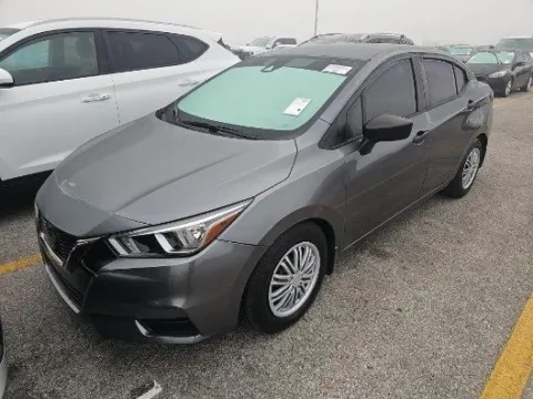 Gray 2020 Nissan Versa 1.6 S for sale in Plano, TX