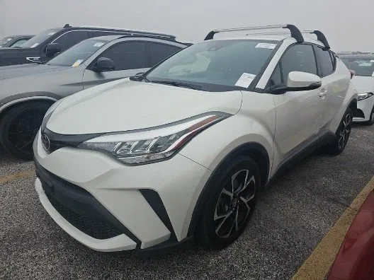 White 2021 Toyota C-HR XLE for sale in Plano, TX