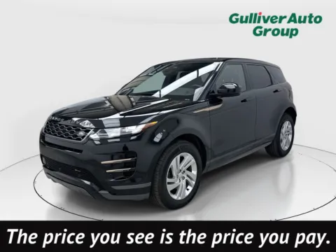 Black 2022 Land Rover Range Rover Evoque Dynamic for sale in Plano, TX