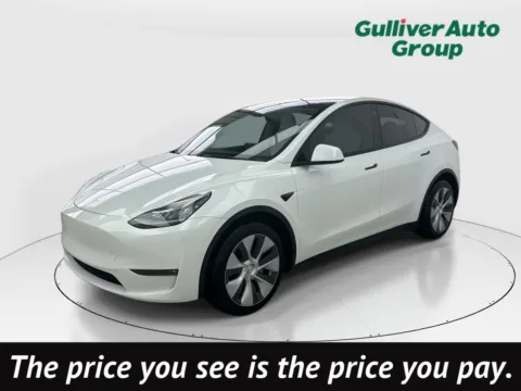 White 2022 Tesla Model Y Long Range for sale in Plano, TX