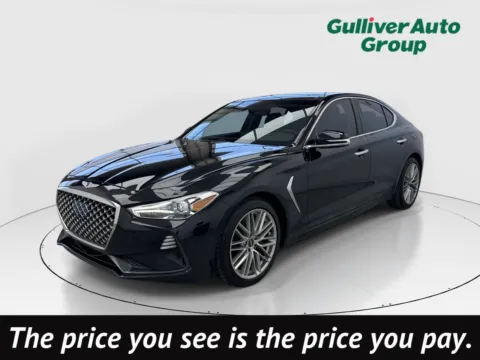 Black 2021 Genesis G70 2.0T for sale in Plano, TX