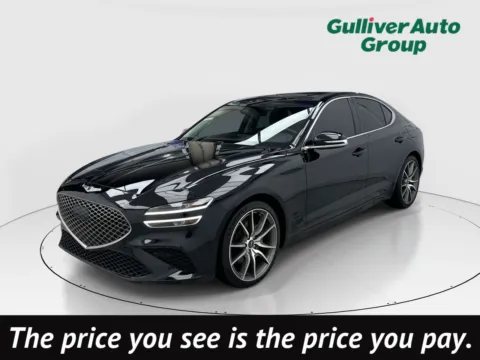 Black 2022 Genesis G70 2.0T for sale in Plano, TX