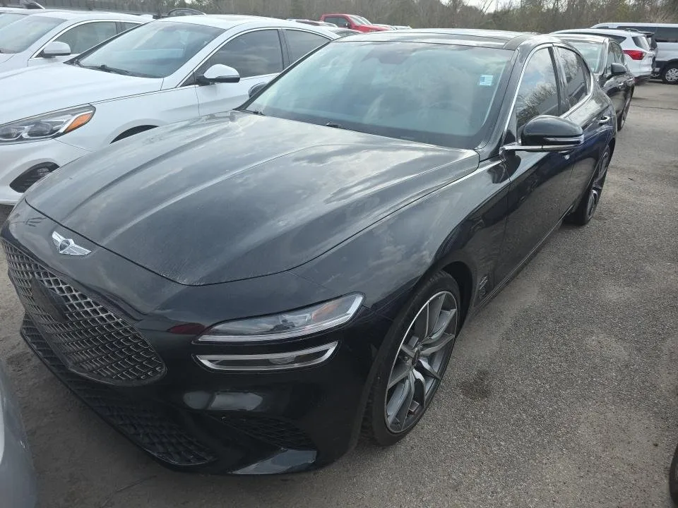 Black 2022 Genesis G70 2.0T for sale in Plano, TX