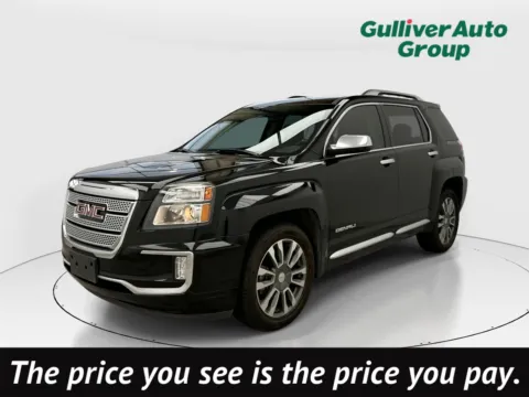 Black 2017 GMC Terrain Denali for sale in Plano, TX