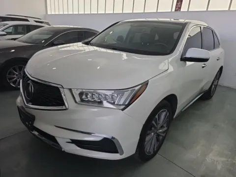 White 2018 Acura MDX 3.5L for sale in Plano, TX