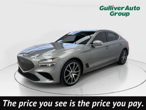 Silver 2023 Genesis G70 2.0T for sale in Plano, TX