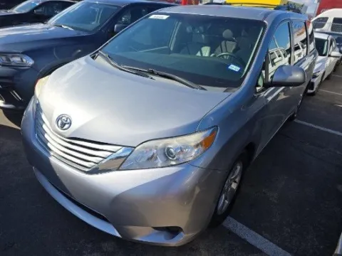 Silver 2015 Toyota Sienna LE for sale in Plano, TX